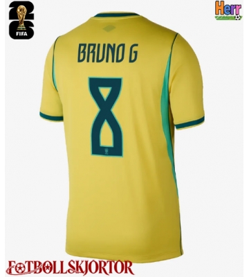Brasilien Bruno Guimaraes #8 Hemmatröja VM 2026 Kortärmad